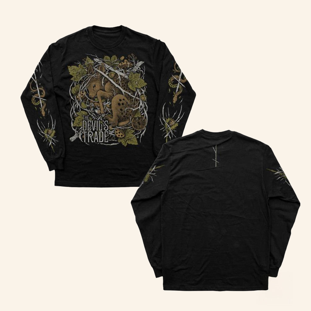 Indie Merch The Devil's Trade Nincs Szennyezetlen Szep Long Sleeve Shirt Unique Gifts For Dad