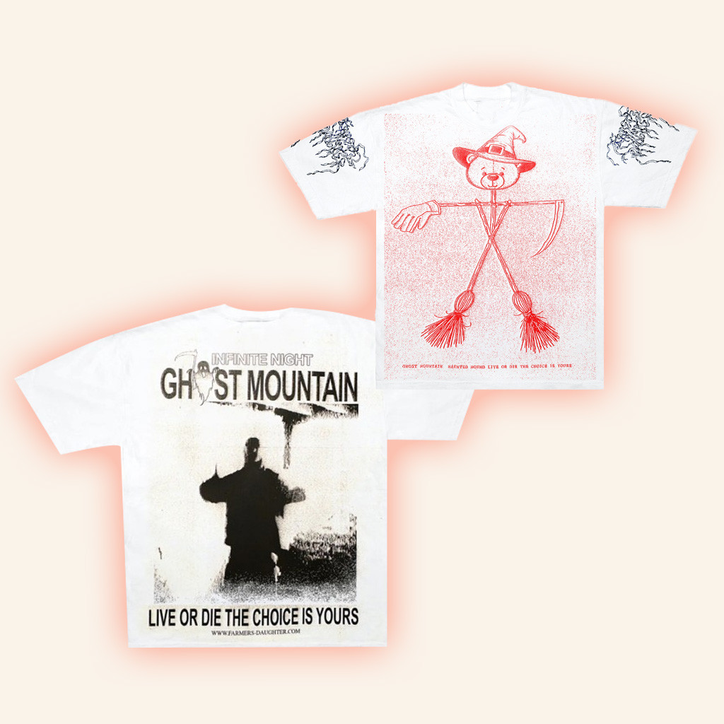 Infinitive Night Ghost Mountain T-Shirt Farmer's Daughter Merch Gifts For Brother