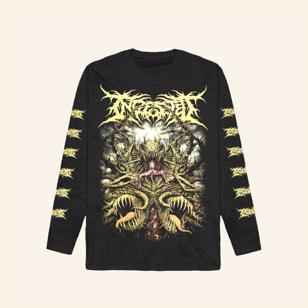Ingested Surpassing Long Sleeve Shirt Impericon Merch Birthday Gifts For Husband BFF Gifts Ideas
