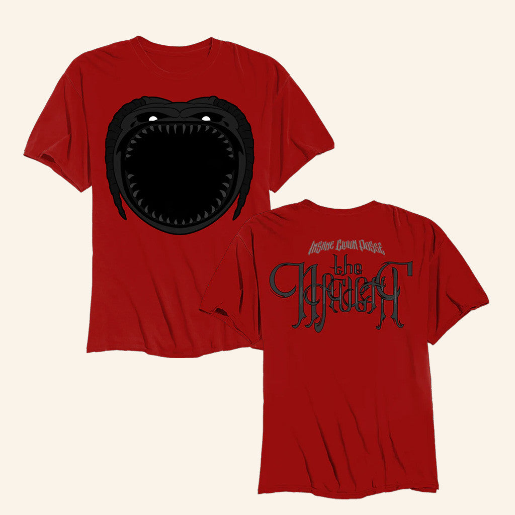 Insane Clown Posse Merch The Naught Album Cover T-Shirt Red Present For Husband