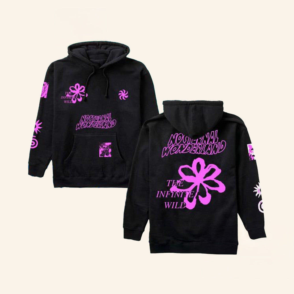 Insomniac Merch Nocturnal Wonderland Infinite Wild Hoodie Best Birthday Gift For Him