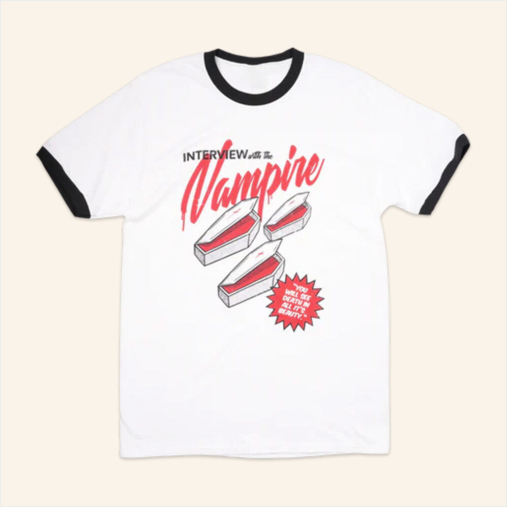 Interview With The Vampire X Dirty Coast Coffin Ringer T-Shirt Amc Merch Best Gifts For Besties