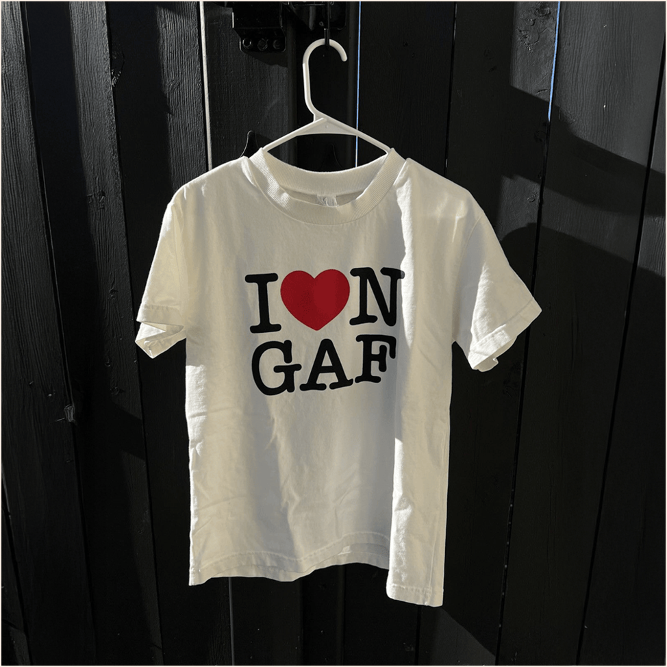 Iongaf Shirt I Love N Gaf T-Shirt Father's Day Birthday Gifts For Husband BFF Gifts