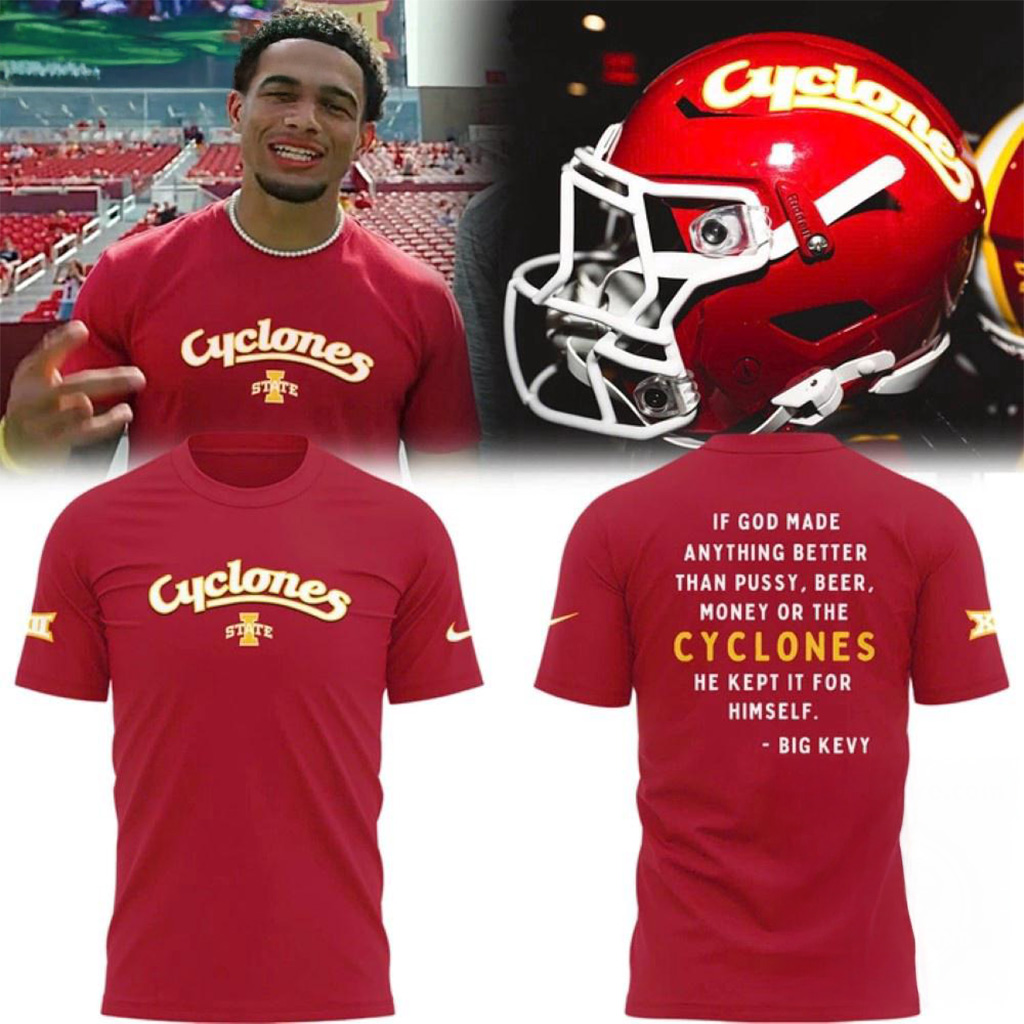 Iowa State Cyclones Big Kevy 2025 T-Shirt Cyclones Merch Gifts For Football Fan