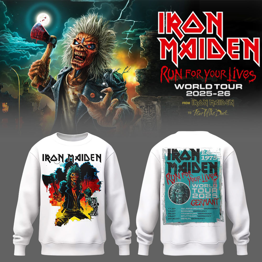 Iron Maiden The Germany Regional Tour 2025 Sweatshirt Gift for Him