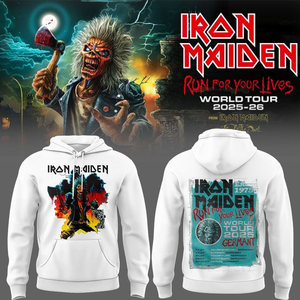 Iron Maiden The Germany Regional Tour Hoodie Fan Gift