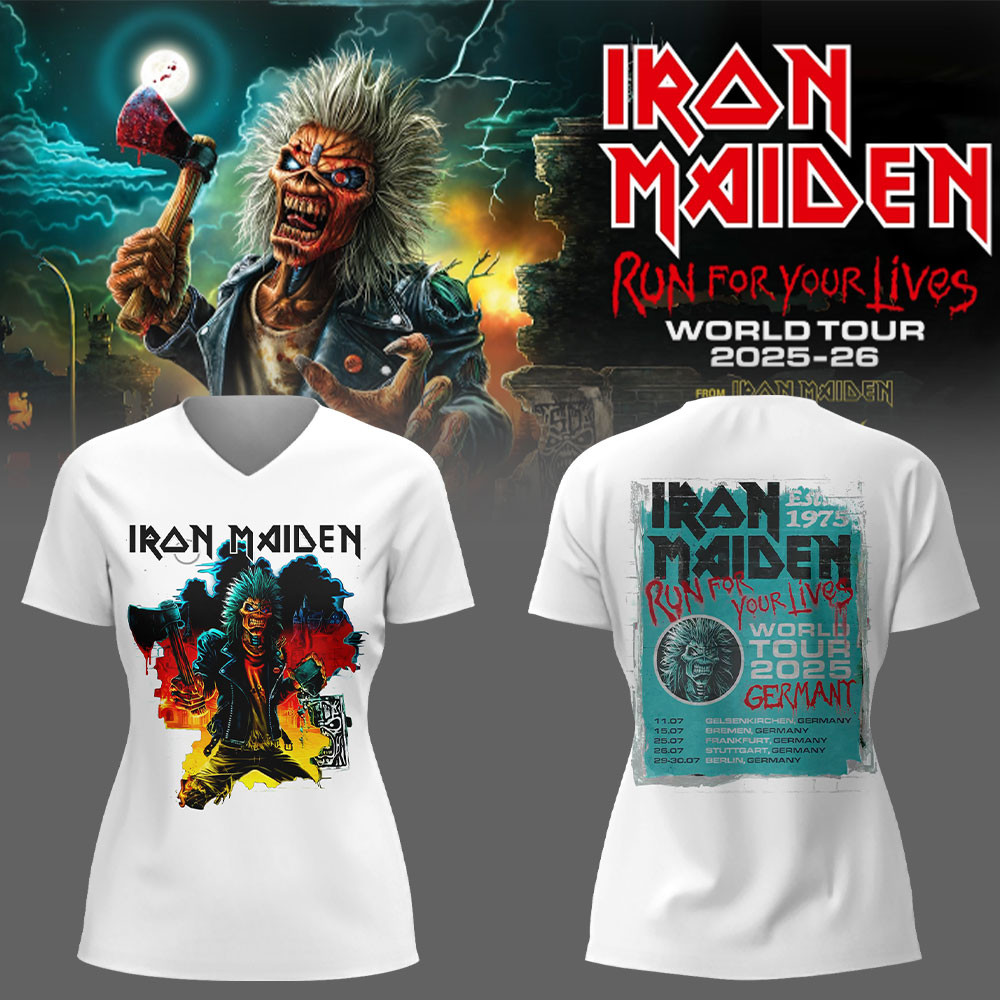 Iron Maiden The Germany Regional Tour Shirt Gift for Her