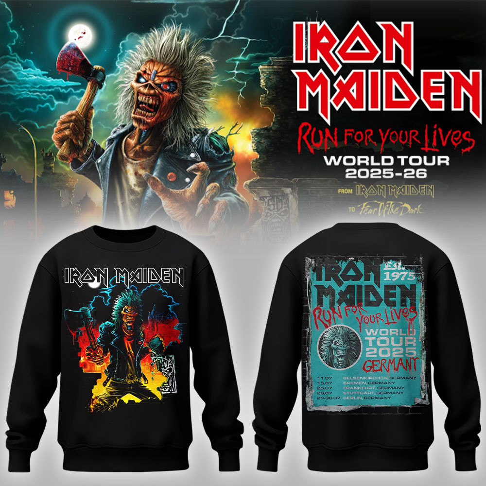 Iron Maiden The Germany Regional Tour Sweatshirt Gift for Fans