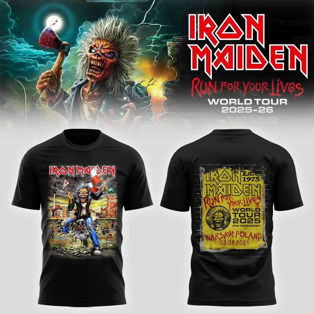 Iron Maiden The Warsaw Event Tee Gift for Music Lovers