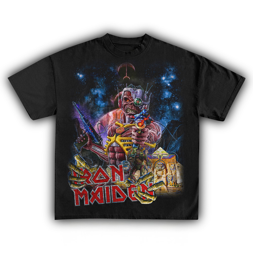 Iron Maiden Time Machine T-Shirt Iron Maiden Merch Music Lover Gifts For Him