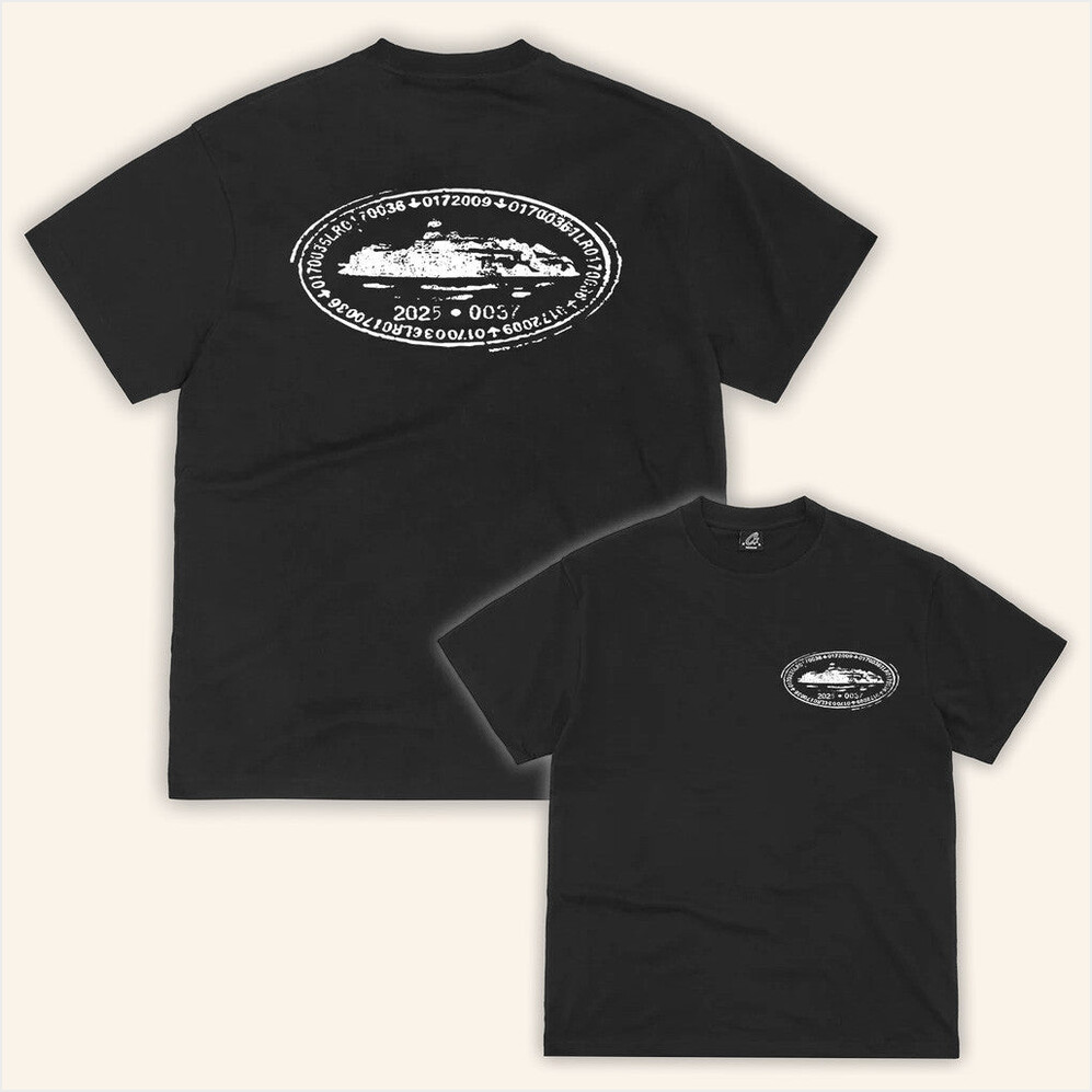 Island Stamp T-Shirt Crtzrtw Merch Black Gifts For My Boyfriend Birthday Gift Ideas