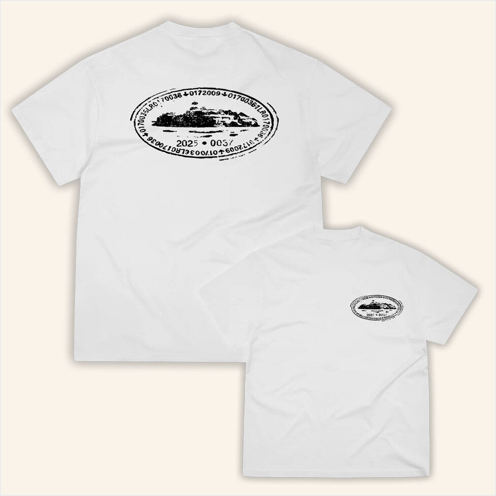 Island Stamp T-Shirt Crtzrtw Merch White Gifts For My Boyfriend Birthday Gift Ideas
