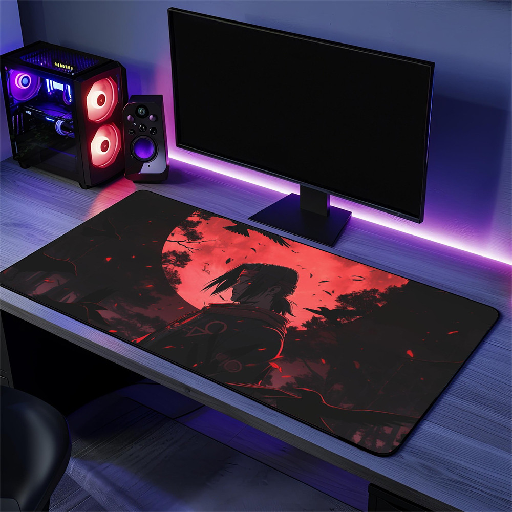 Itachi Mouse Pad Anime Lovers Mouse Pad For Gamers Desk Decorations