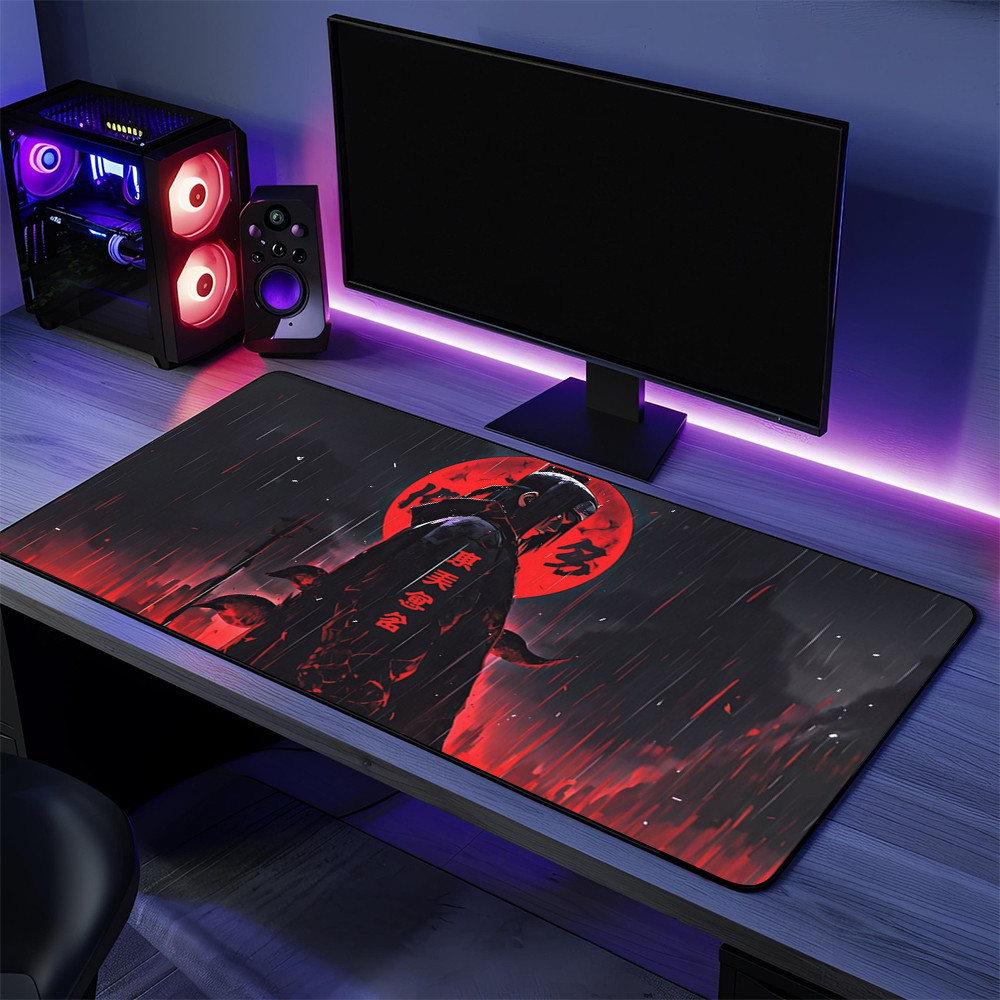 Itachi Uchiha Desk Mat Anime Mouse Pad For Anime Lovers Desk Decorations