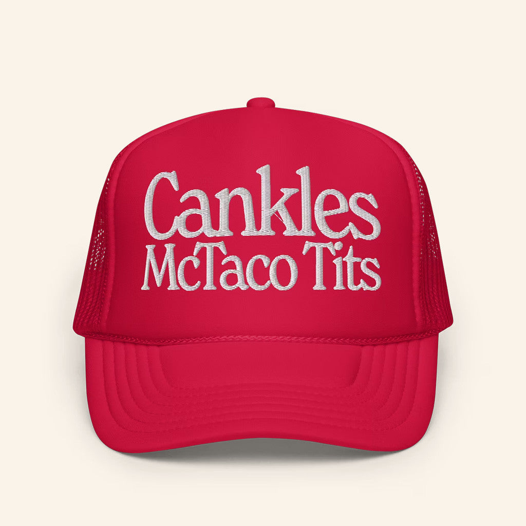 I've Had It Merch Cankles Red Trucker Hat Embroidered Gift Ideas For Dudes