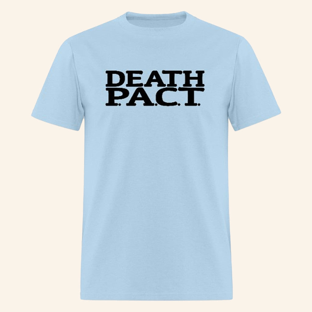 Jacknjellify BFDI Merch Death PACT Light Blue T-Shirt Gifts For Besties