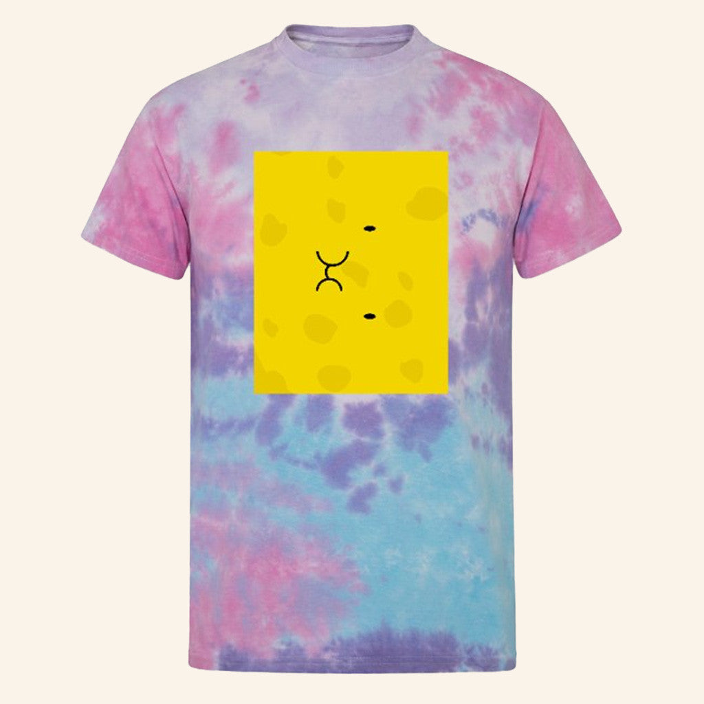 Jacknjellify BFDI Merch Spongy Case Tie Dye T-Shirt Gifts For Friends