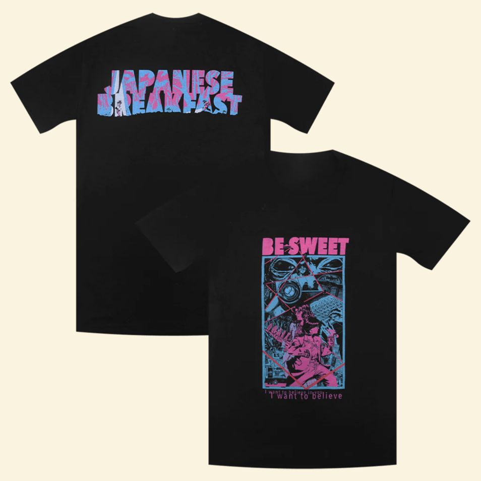 Japanese Breakfast Be Sweet Black T-Shirt Japanese Breakfast Merch Perfect Father's Day Gifts