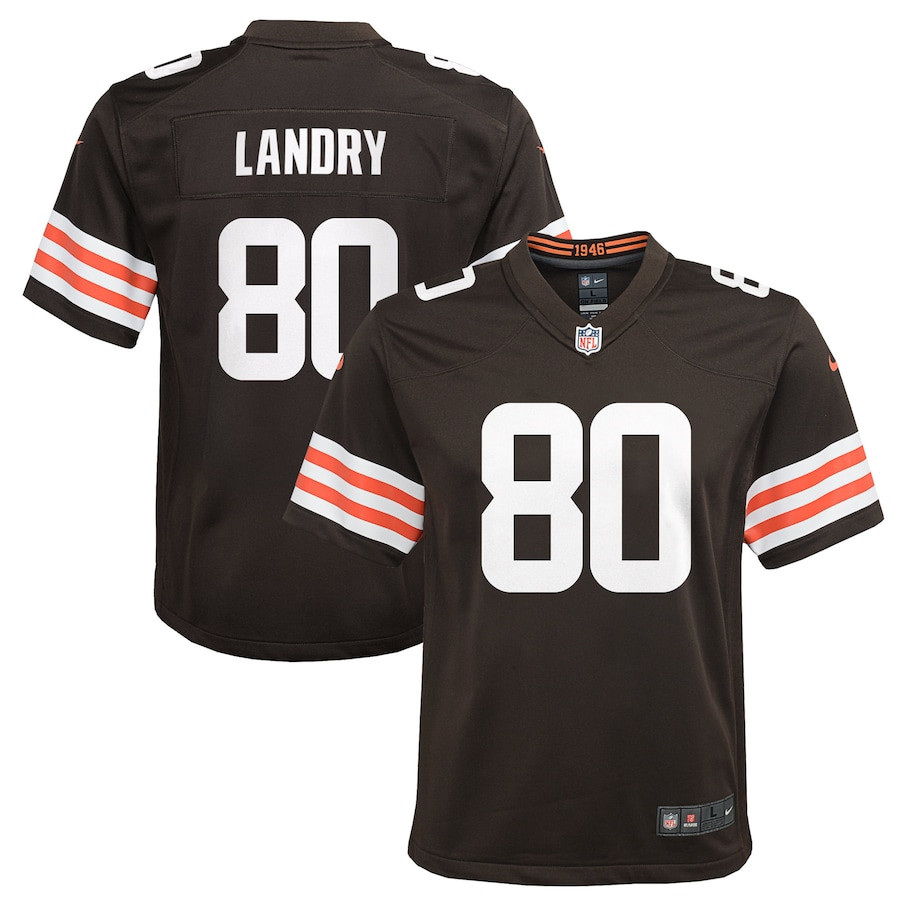 Jarvis Landry 80 Cleveland Browns YOUTH Game Jersey - Brown - JS451