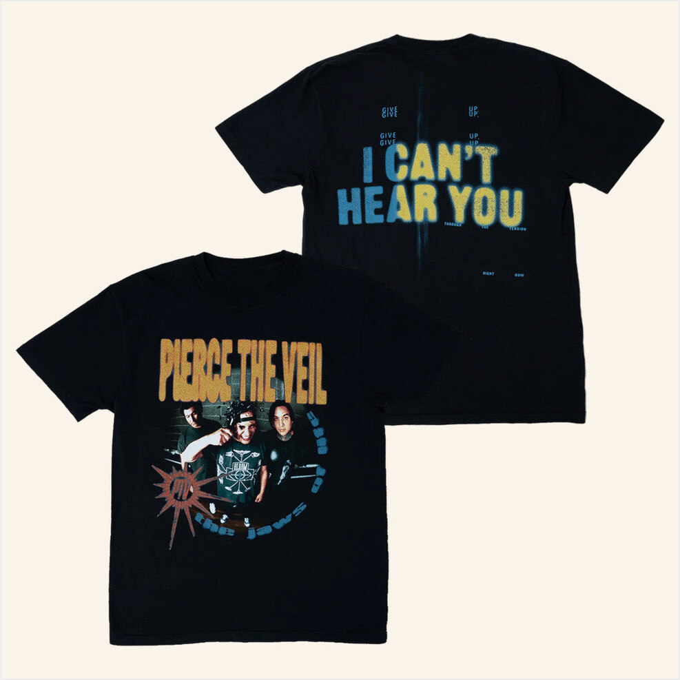 Jaws Of Life Photo T-Shirt Pierce The Veil Merch Birthday Gifts For Friends Christmas Presents