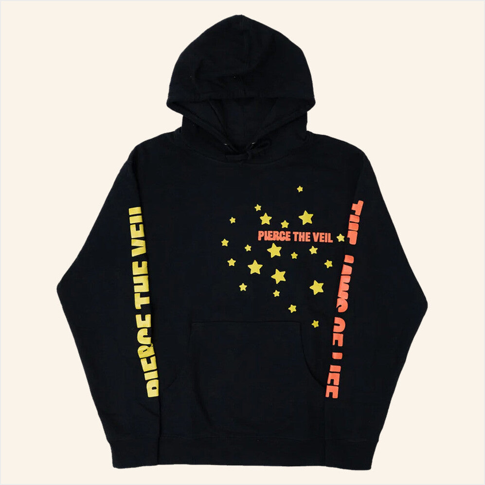 Jaws Stars Hoodie Pierce The Veil Merch Birthday Gifts For Besties Gifts For Friends