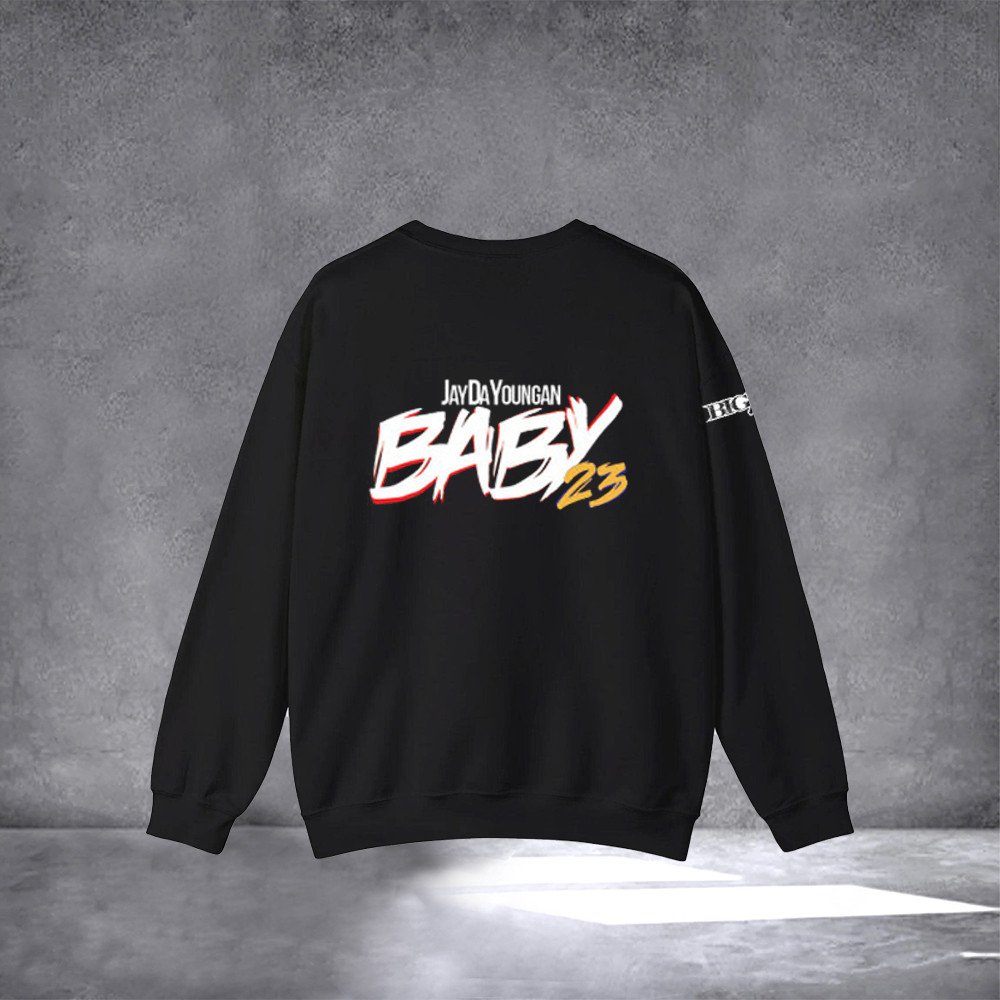 JayDaYoungan Baby 23 Sweatshirt Gifts For Music Lovers