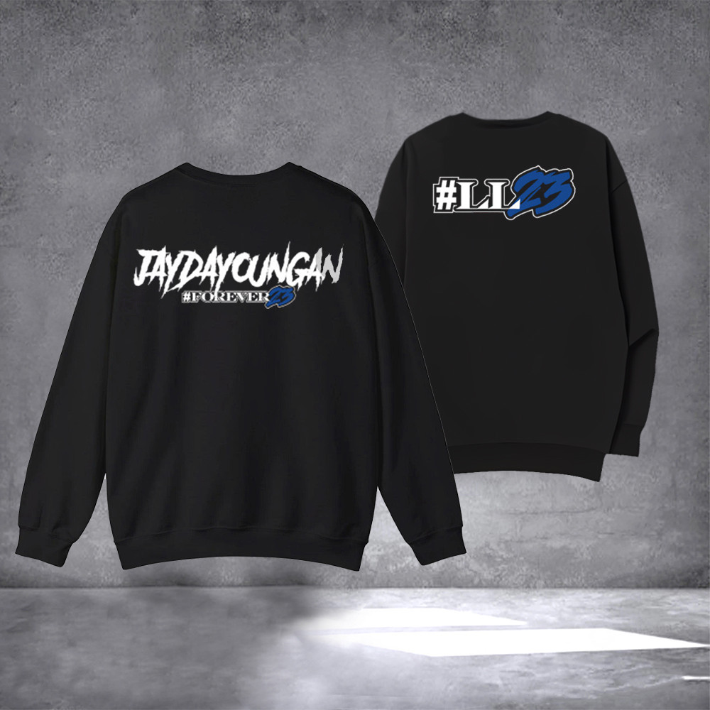 JayDaYoungan Forever 23 Sweatshirt Black Gift Ideas For Music Lovers
