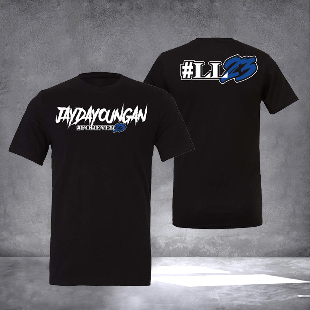 JayDaYoungan Forever 23 T-Shirt Black Gift Ideas For Music Lovers