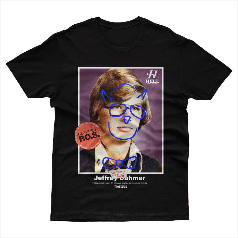 Jeffrey Dahmer Yearbook T-Shirt Bad Magic Merch Best Birthday Gifts For Friends