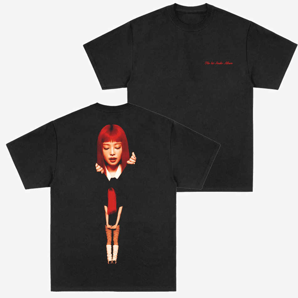 Jennie Merch Ruby Black Album Kpop T-Shirt Music Lovers Gifts For Fans Gifts For Sister