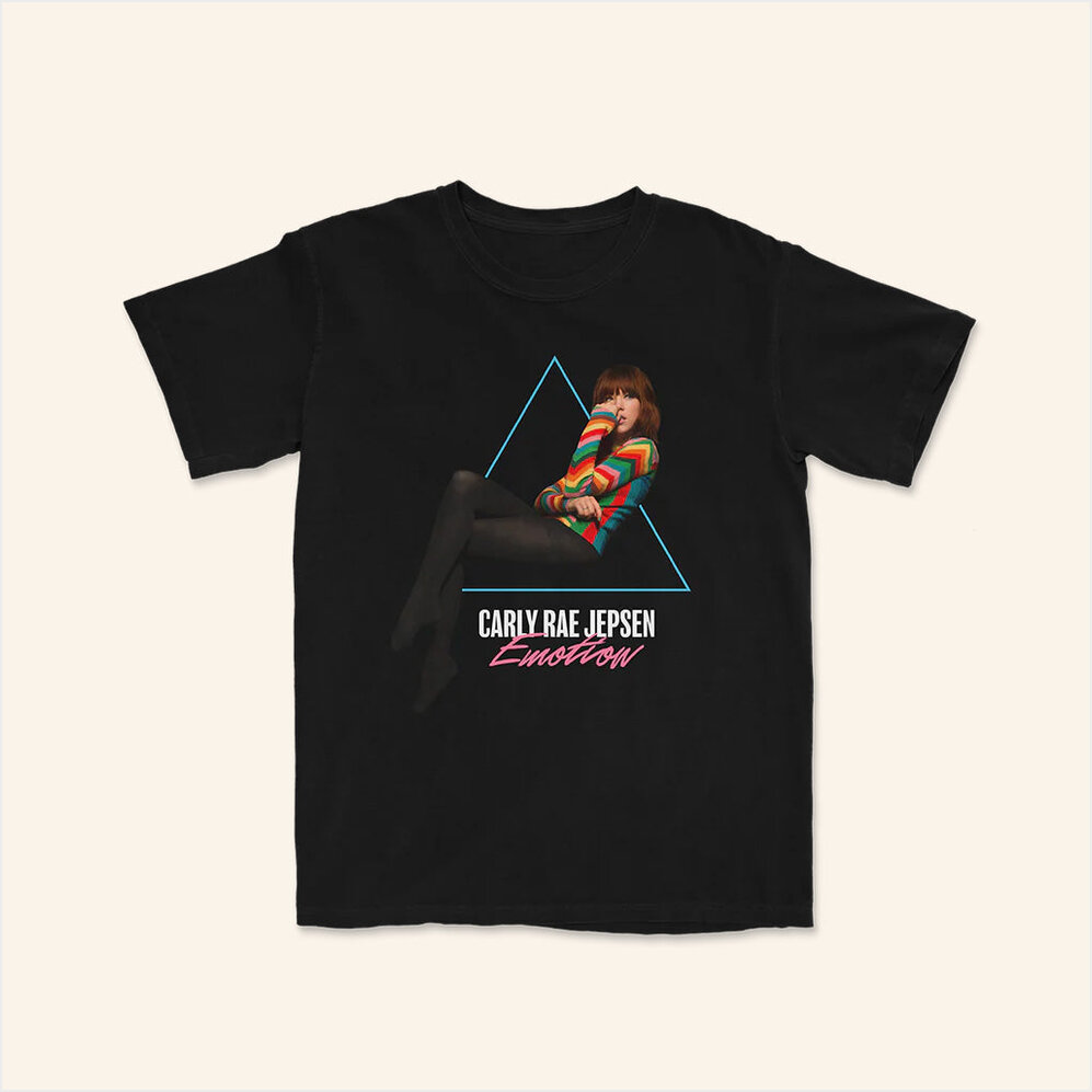 Jepsen Emotion Triangle Shirt Carly Rae Merch Birthday Gifts For Father Gifts For BFF