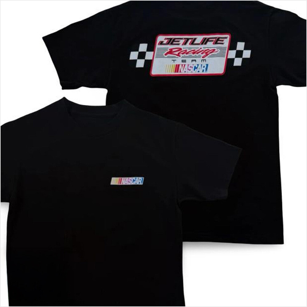 Jet Life X Nascar Racing Team Ss Black T-Shirt Jetlifeapparel Merch Best Birthday Gift Ideas
