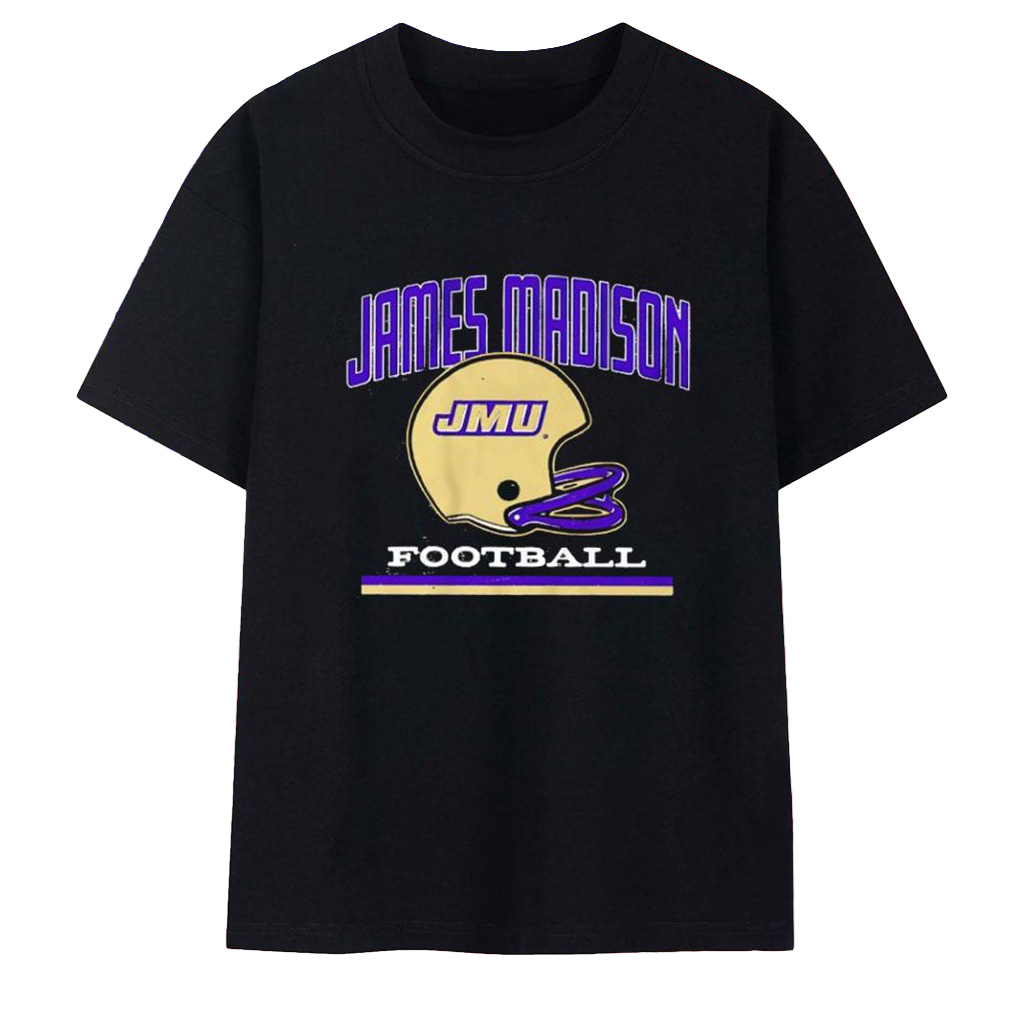 JMU James Madison Dukes Football Helmet T-Shirt Fan Merch Gifts Ideas For Brother