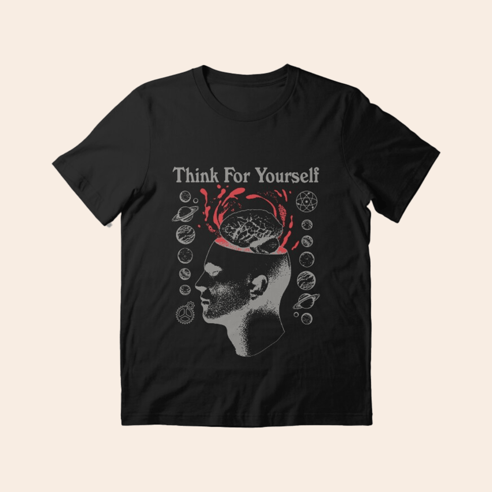 Joe Bartolozzi Think For Yourself T Shirt Graphic Tee Gifts For Supporters Of Joe Bartolozzi