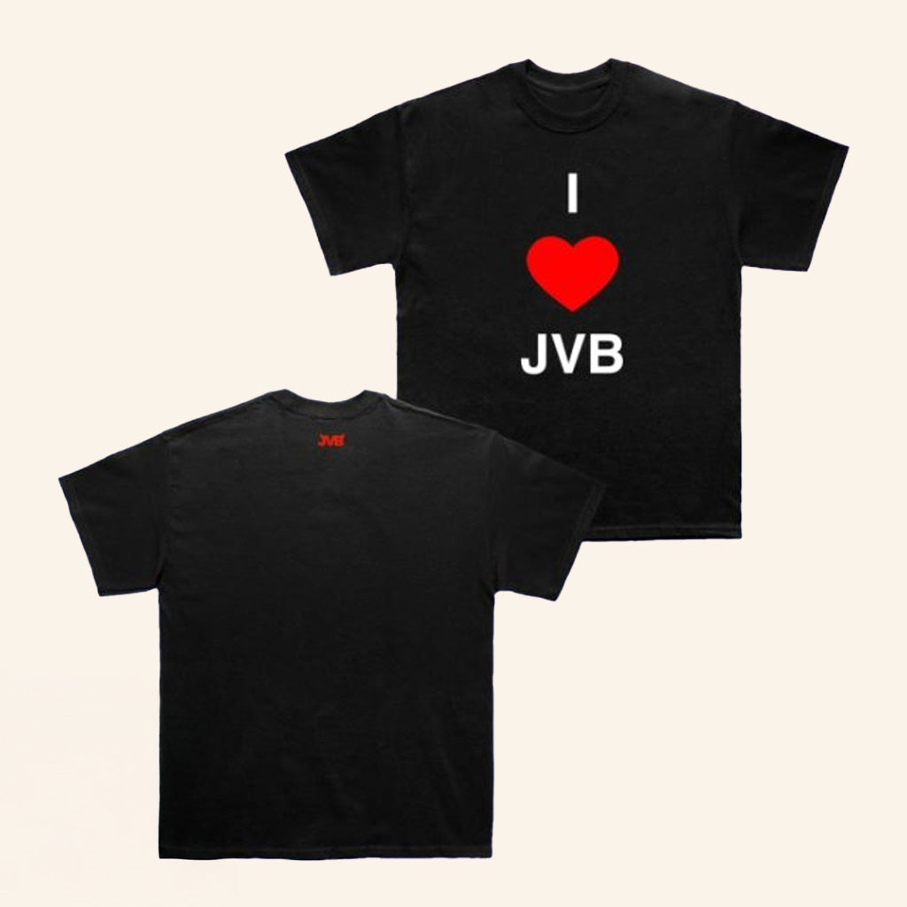 Joey Valence And Brae Merch I Love Jvb Black Shirt Best Birthday Gift For Husband