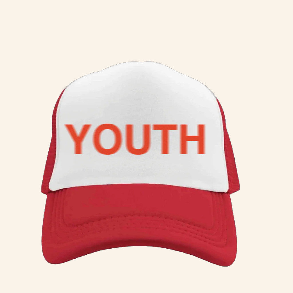 Joey Valence And Brae Merch Youth Red White Trucker Hat Best Birthday Gift For Him
