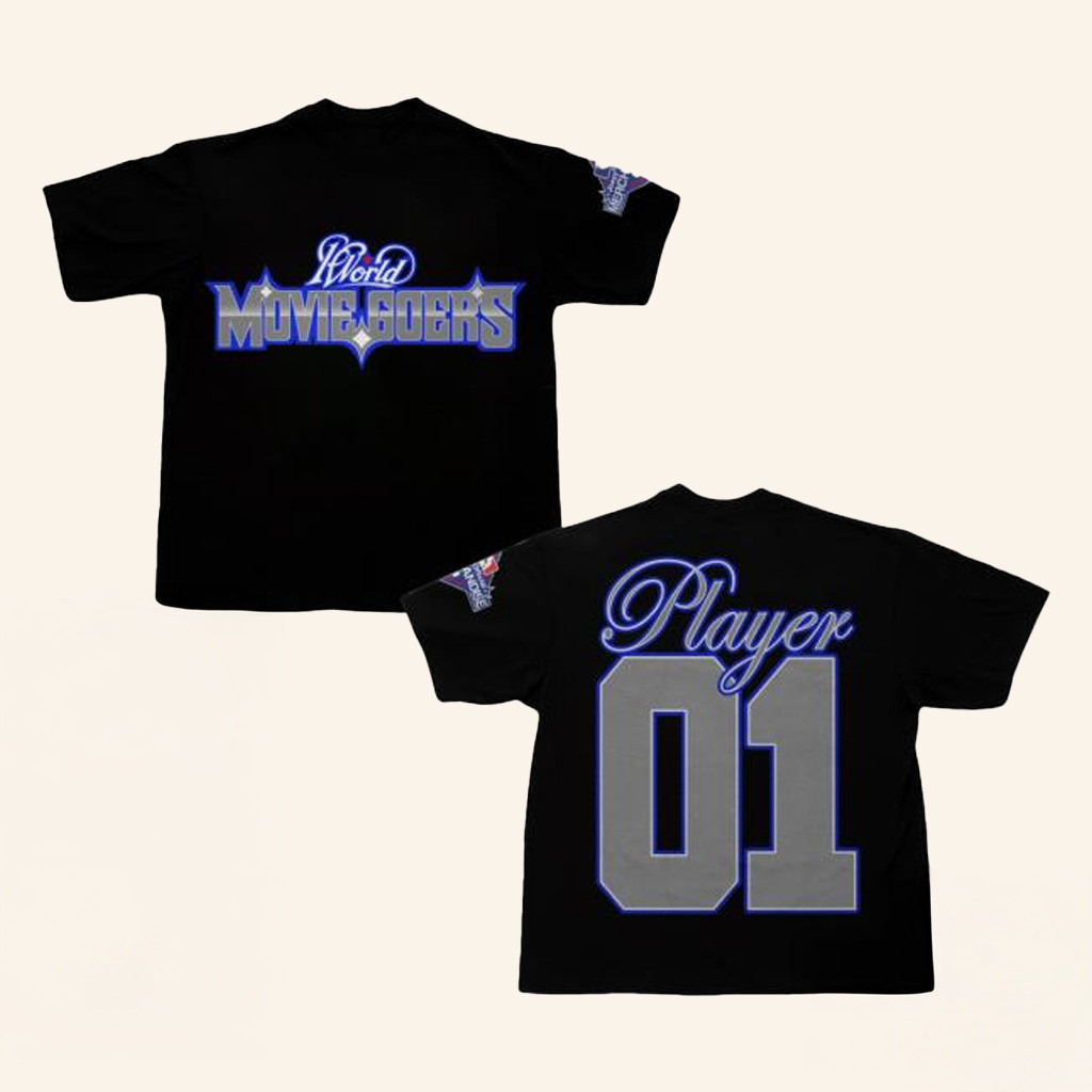 Joeyy Merch 1World Moviegoer's Baseball T-Shirt Gifts For Husband