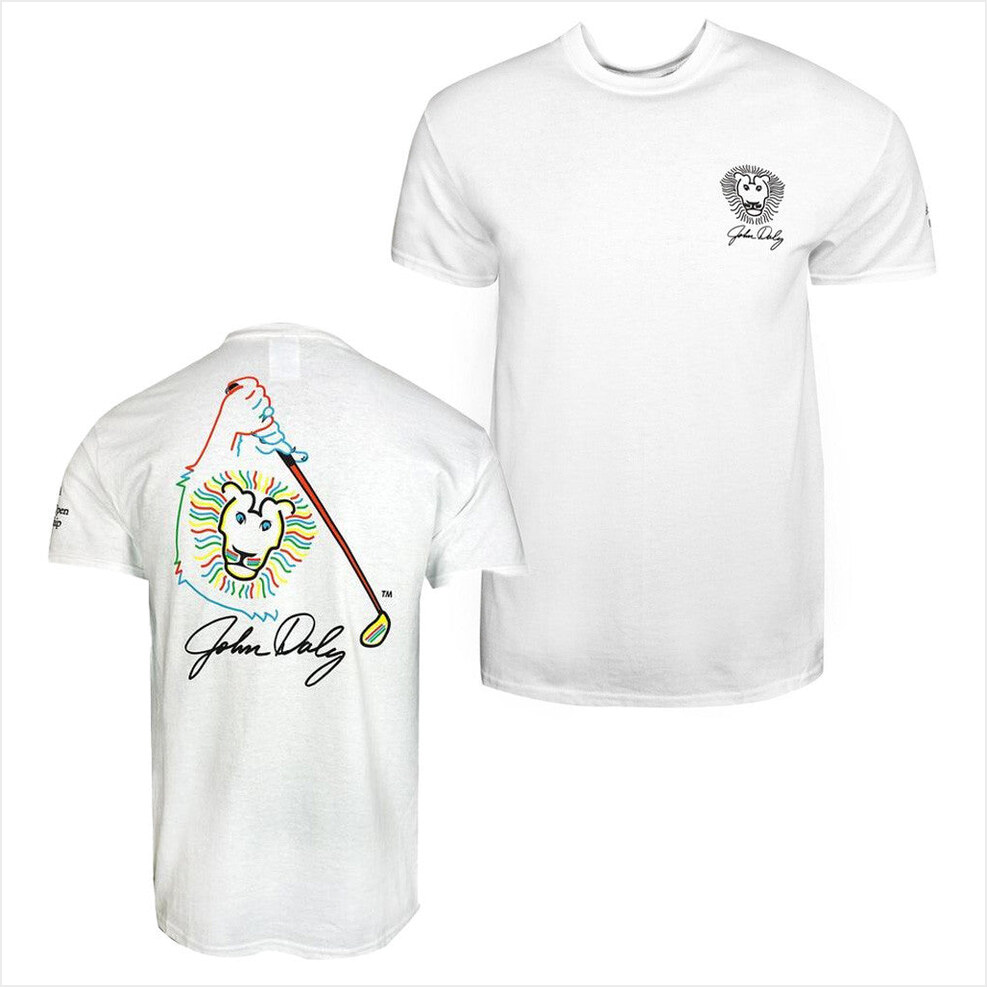 John Daly Lion T-Shirt John Daly Merch Birthday Gifts For Golf Lovers Best Friend Gifts