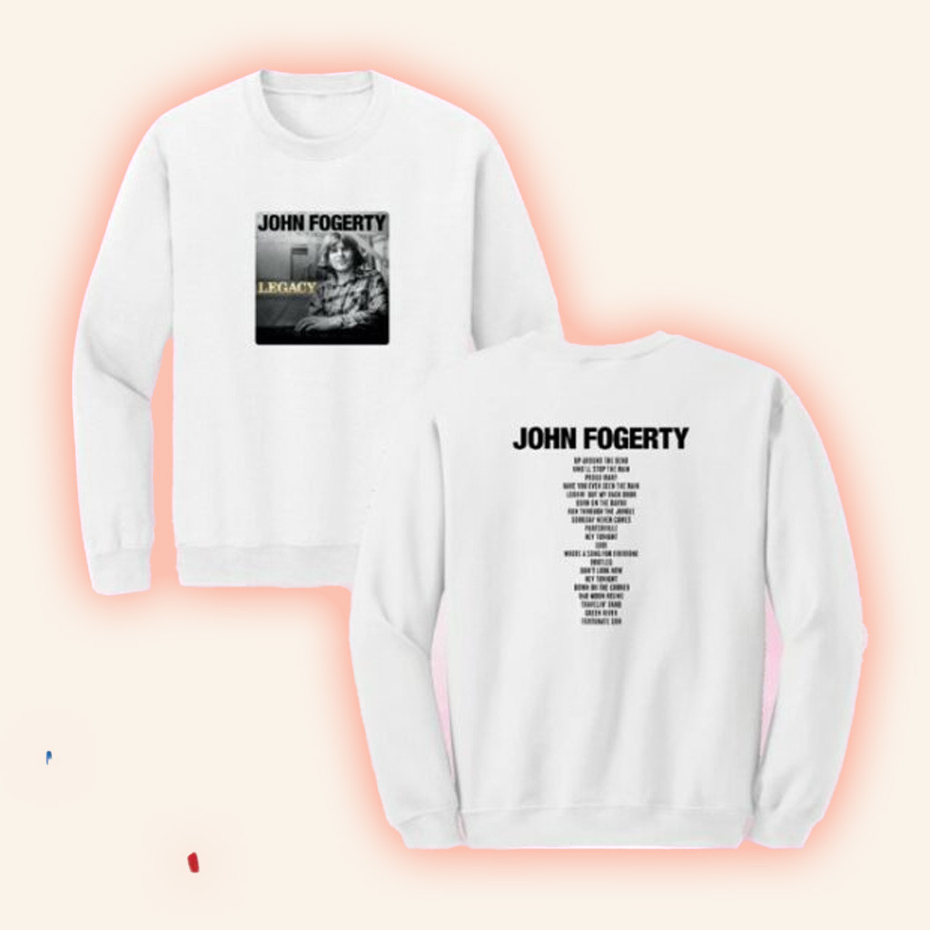John Fogerty Merch Legacy Sweatshirt Birthday Gifts For Music Lovers