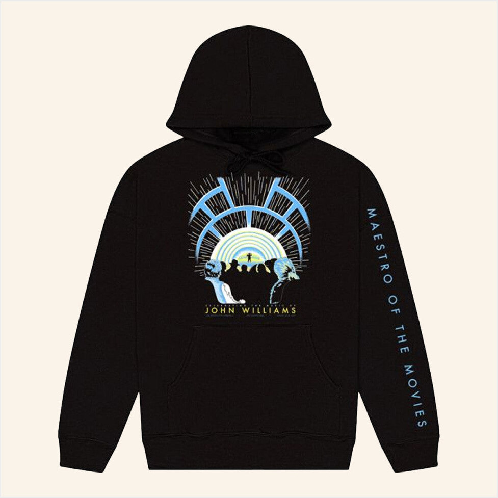 John Williams Maestro Of The Movies Lightspeed Hoodie Laphil Merch Fans Birthday Gifts