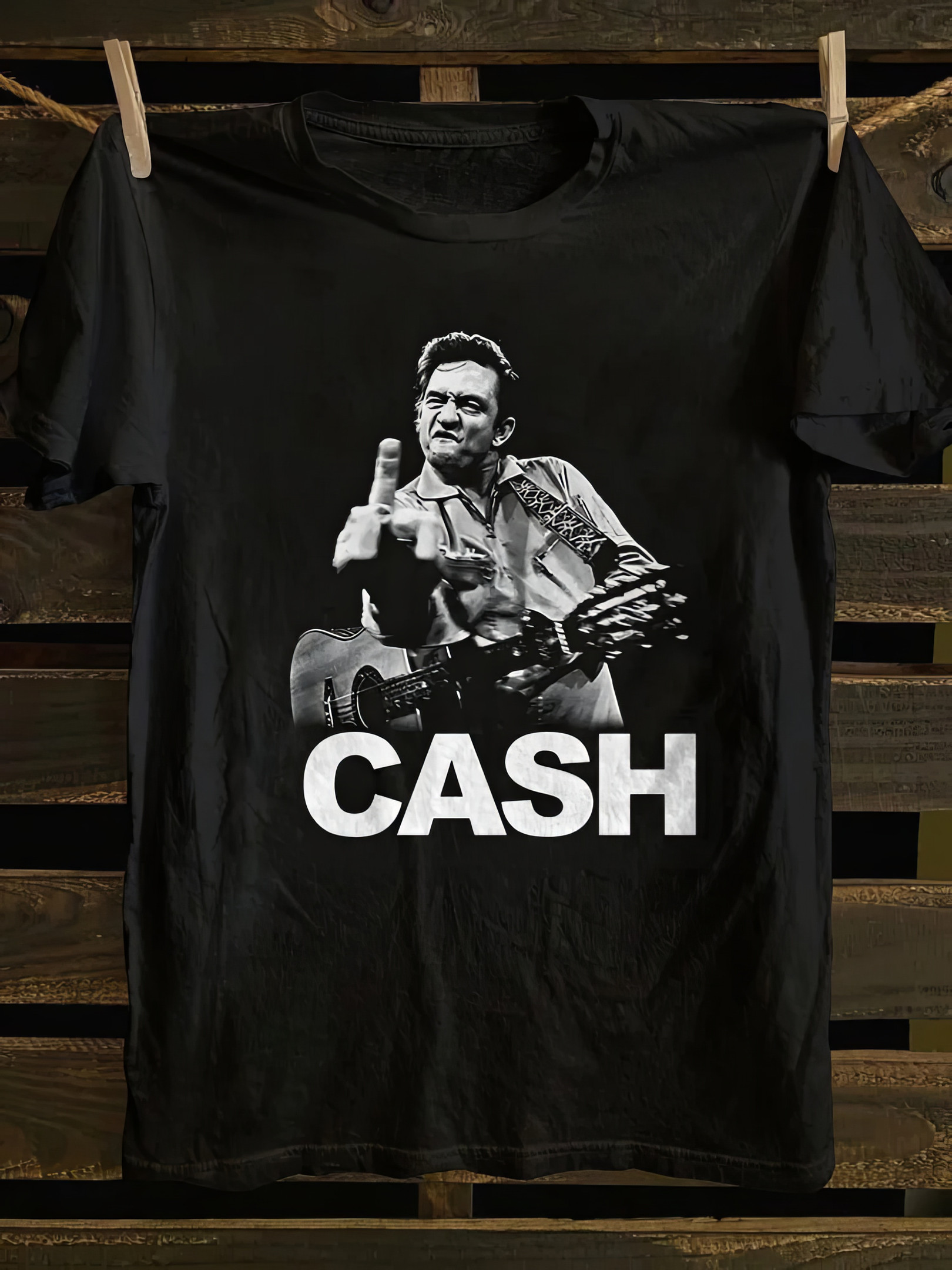 Johnny Cash T-shirt Father's Day Presents For Husband