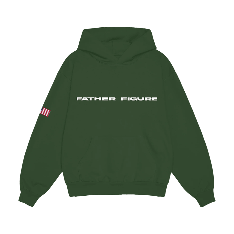 Jon Bellion Merch Jon Bellion Father Figure Green Hoodie Father's Day Presents For Son