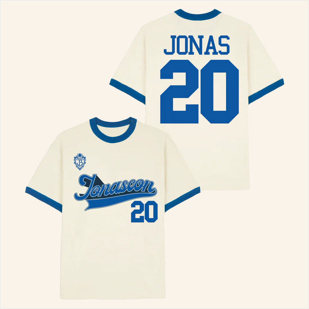 Jonas 20 Ringer T-Shirt Jonas Brothers Merch Best Friend Birthday Gifts Christmas Presents