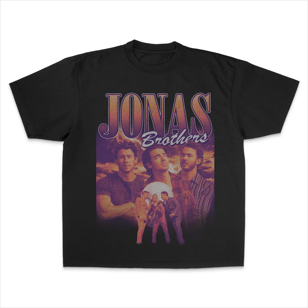 Jonas Brothers Bootleg T-Shirt Jonas Brothers Merch Best Gifts For Brother Gifts For Besties