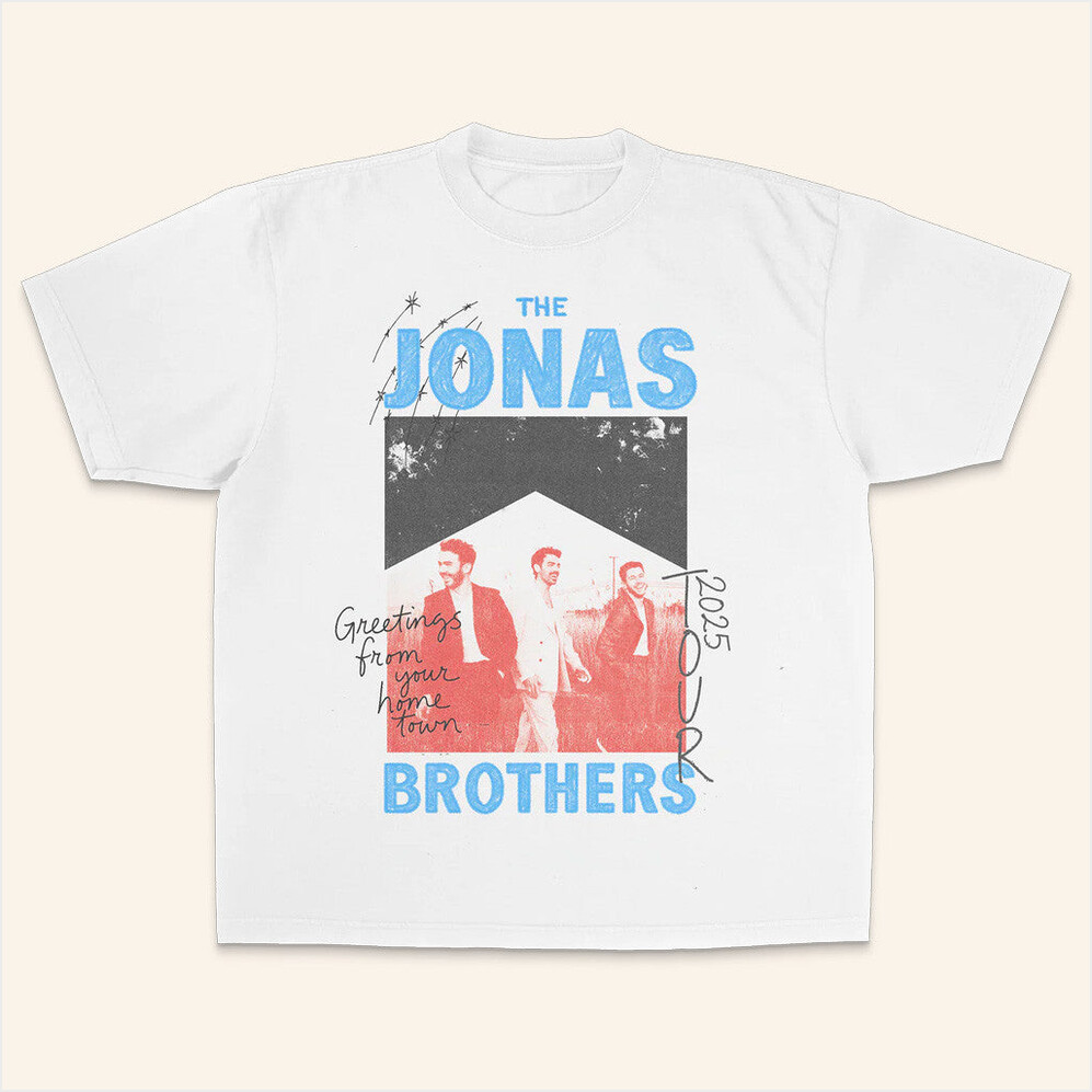 Jonas Brothers Crayon T-Shirt Jonas Brothers Merch Best Friend Gift Ideas Best Friend Gifts