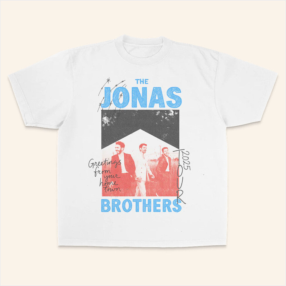 Jonas Brothers Crayon T-Shirt Jonas Brothers Merch Birthday Gifts For Fans BFF Gifts