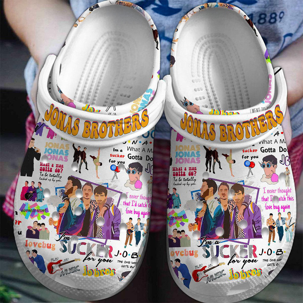 Jonas Brothers I'm Sucker For You Clogs Jonas Brothers Merch Gift Ideas For Music Lovers