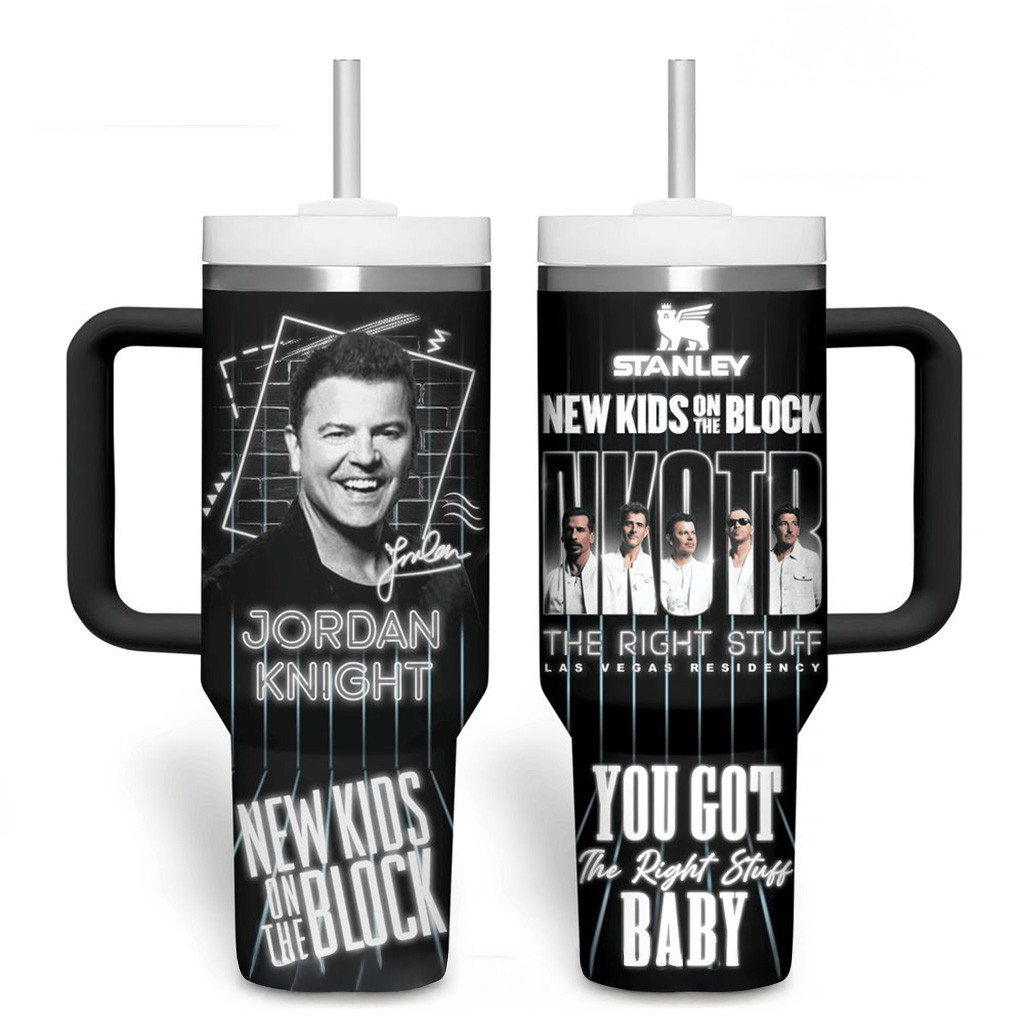 Jordan Knight NKOTB The Right Stuff Las Vegas Residency Stanley Tumbler Gifts For Father