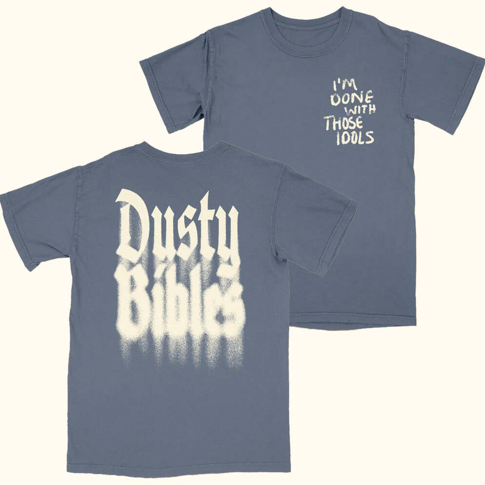 Josiah Queen Merch Dusty Bibles T-Shirt Gift For Friends Birthday Gifts For BFF