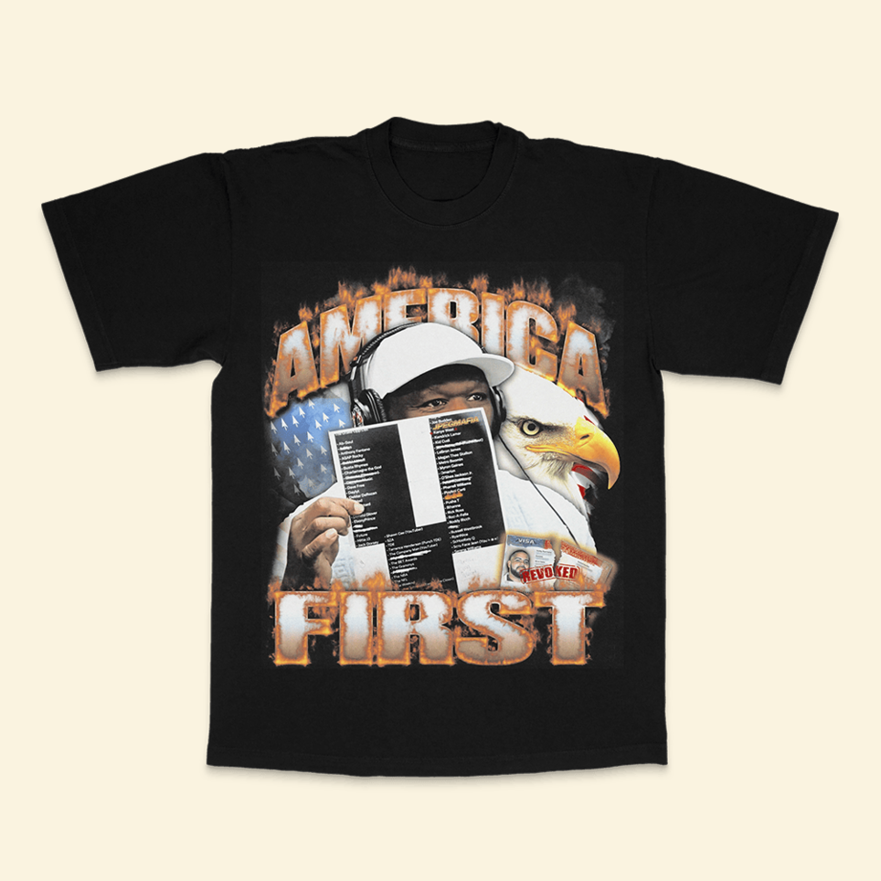 JPEGMAFIA America First T-Shirt JPEGMAFIA Merch Father's Day Birthday Gifts For Grandpa